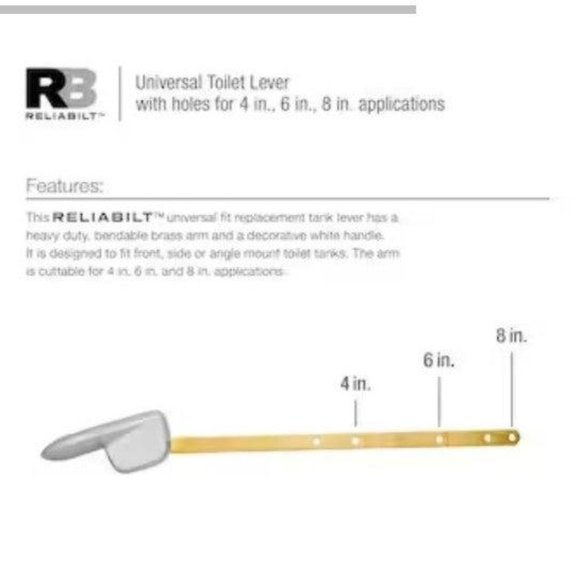 🐰🎉Universal fit bendable flush lever - Picture 2 of 10